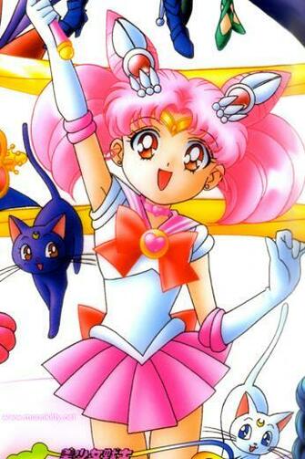 Chibi Moon Sailor Mobile Phone Cellphone iPhone Wallpaper