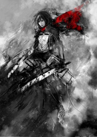 Mikasa Ackerman By Muju