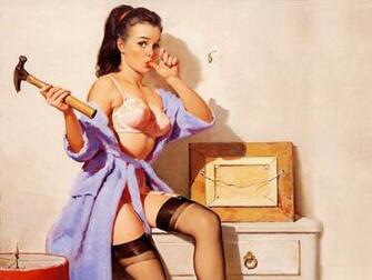 Pin Up Girls Wallpaper