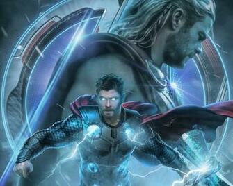Avengers Endgame Thor Poster Artwork