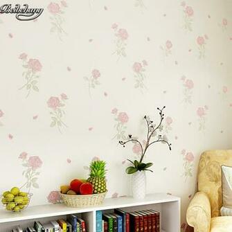 Beibehang Refined Three Dimensional Non Woven Flowers Garden