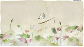 Designer Classical Chinese Style Poster Wallpaper Collection