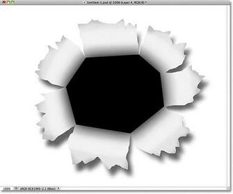 Create A Torn Effect In Photoshop Graphic Design Stack