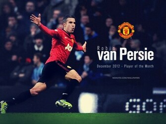 Robin Van Persie Potm December Wallpaper