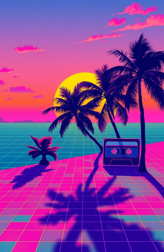 80s Aesthetic Wallpaper
