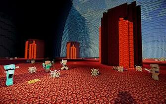 Minecraft Pvp Inspired Wallpaper