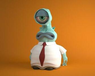 Funny 3d Cartoon Design Wallpaper No Desktop