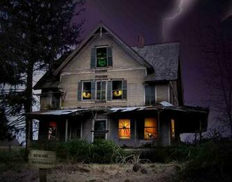Scary Halloween HD Wallpaper Pumpkins Witches Spider Web