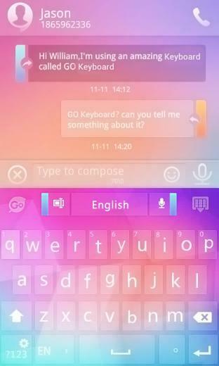Keyboard In Google Play Market Go Is A Emoji