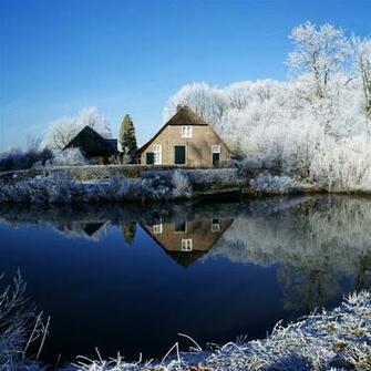 Winter Farmhouse iPad Wallpaper Brand Thunder