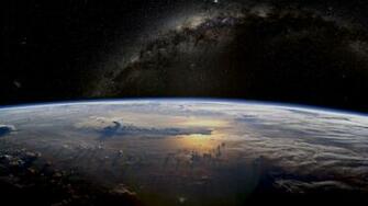 Wallpaper HD Earth Galaxy