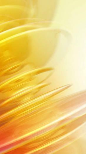 Yellow Abstract Swirls Wallpaper iPhone