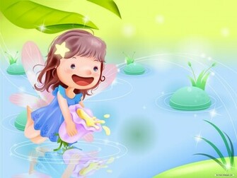 Wallpaper Cartoon Vector Childhood
