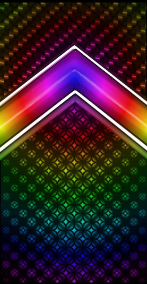 Neon Rainbow Wallpaper
