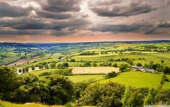 Cultivated Lands UltraHD Wallpaper Printed
