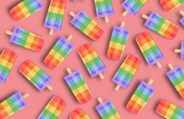 Pride Popsicles Best Month Zoom Background Popsugar