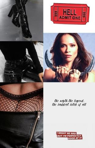 Mazikeen Smith Moodboard Moodboards Maze