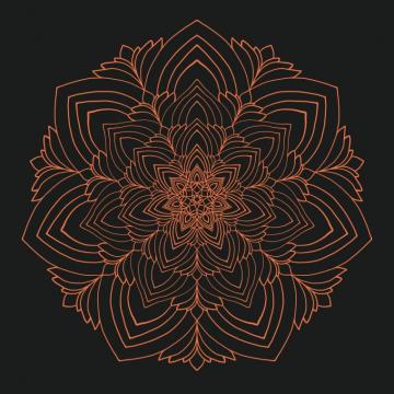 S Print Lotus Flower Mandlala Fine Art Prints Wall