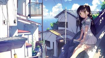 Anime Girl Reading A Book Wallpaper Teahub Io