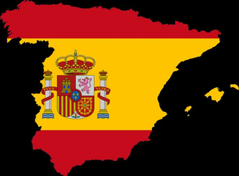 Description Spain Flag Map Plus Ultra Png