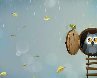Autumn Owl Desktop Pc And Mac Wallpaper