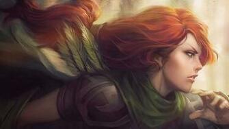 Alleria Windrunner Windranger Dota HD Wallpaper