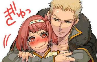Wallpaper Girl Guy Two Shingeki No Bahamut
