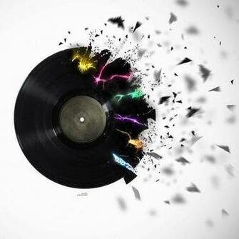Pin Vinyl Record Vintage Wallpaper