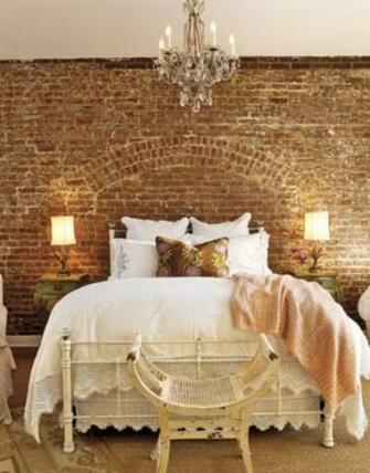 Faux Brick Wallpaper Office Decor