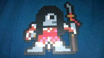 Killer Instinct Perler Hisako By Artist Omega