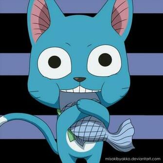 My Old Avatar Fairy Tail Happy iPhone Wallpaper