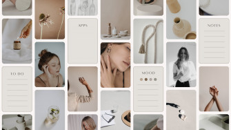 Custom Desktop Organizer Wallpaper Templates