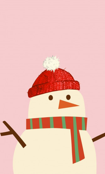 Cute Winter Background Wallpaper