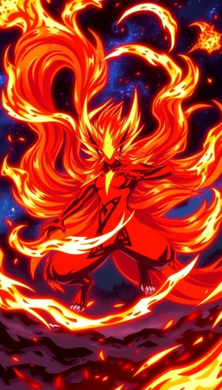 Kurama Naruto Phone Wallpaper
