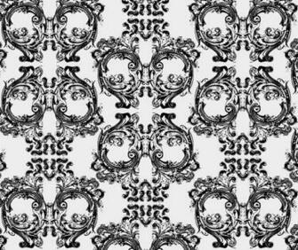 Skull Damask