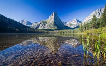 Mokowanis Lake Glacier National Park Montana 4k
