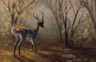 Monster Bucks Fighting Wallpaper The Rainbow Deer By Felix