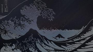 Waves Japanese Artwork The Great Wave Off Kanagawa