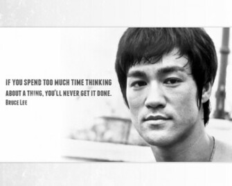 Inspiring Motivational Famous Quotes By Bruce Lee Quote