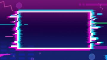 Creative Vibrato Fault Wind Ppt Template Background Simple