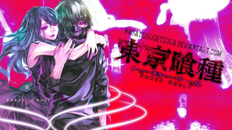 Tokyo Ghoul Kaneki And Rize By Nagatsukisetsuka