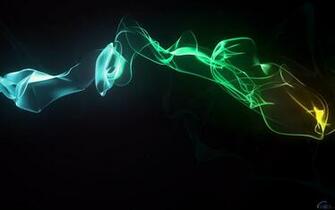 Wallpaper Colored Smoke Clean X