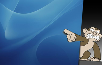 Evil Monkey Desktop By Antonotron