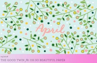 April Wallpaper