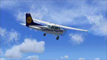 Lufthansa Flightschool Cessna For Fsx