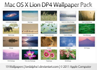 Mac Os X Lion Dp4 Wallpaper By Ainq