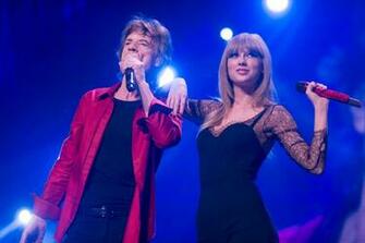 Taylor Swift Mick Jagger Wallpaper HD Desktop And