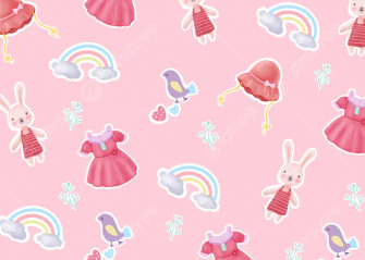 A Young Baby Girl In Pink Onesie Wallpaper