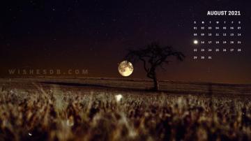 August Calendar Wishes Db