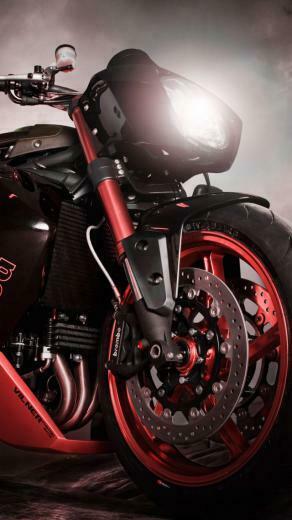 Bulldog Triumph Motorcycle Wallpaper iPhone